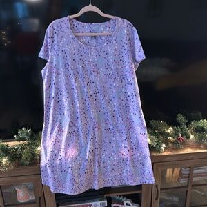 NWT Purple Nightgown Large